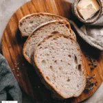 serving gluten free sourdough bread