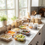 Meal prep containers for 21-Day Meal Prep Challenge