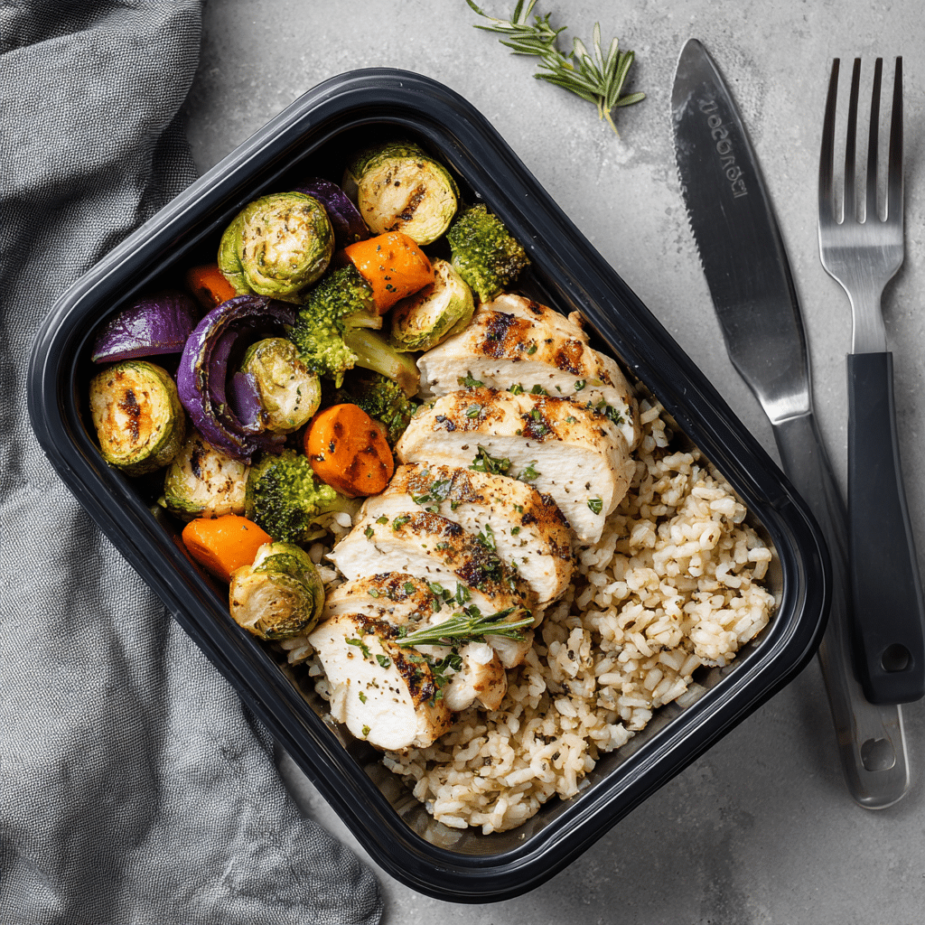 21-Day Meal Prep Challenge ready to eat