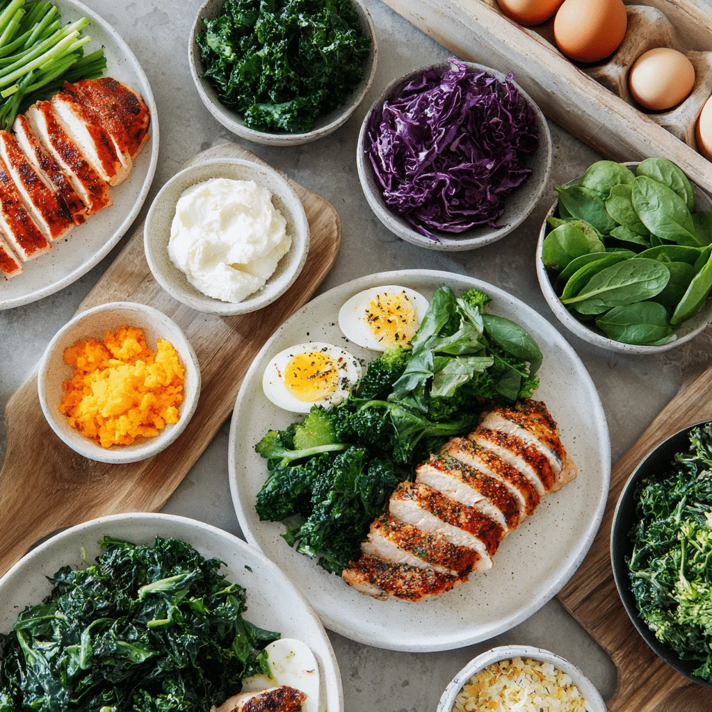 Protein sparing recipes meal prep with lean proteins and veggies