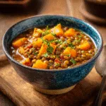 Pumpkin Lentil Stew