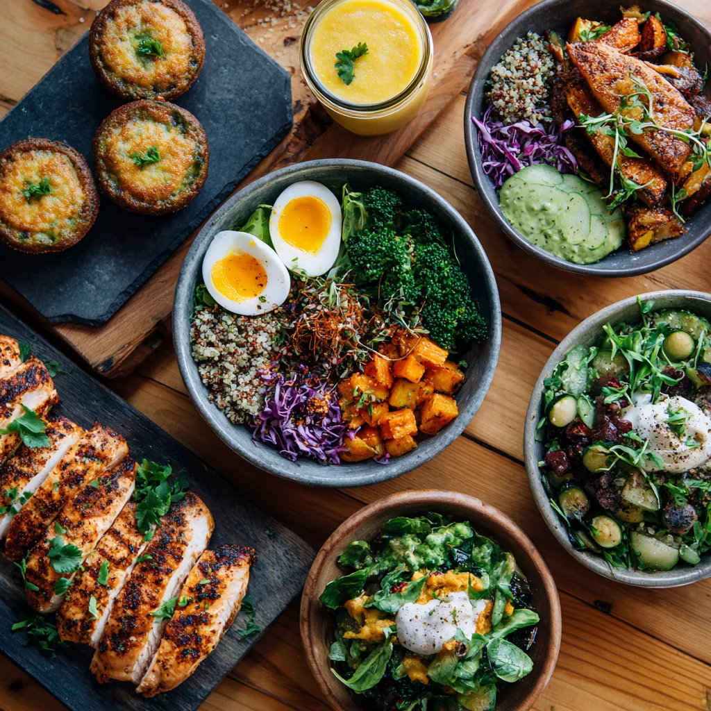 Healthy GLP-1 recipes with protein and fiber