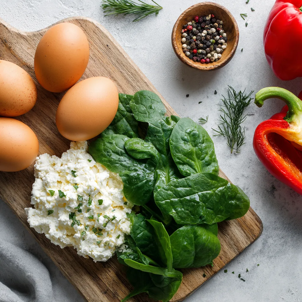 GLP-1 friendly egg muffin ingredients