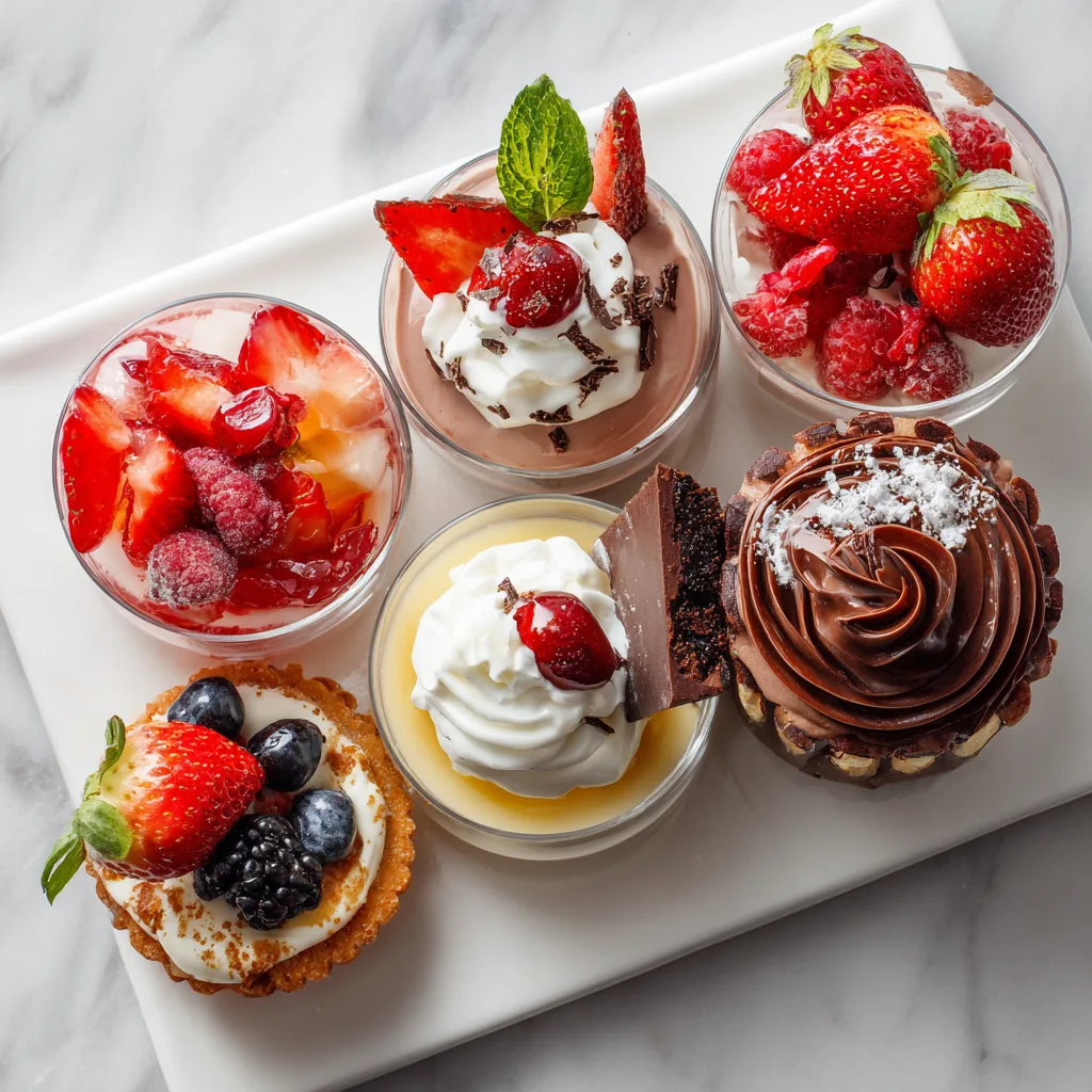 sugar-free dessert ideas assortment