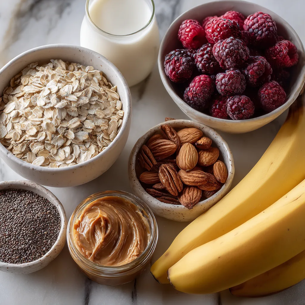 high-fiber breakfast ingredients
