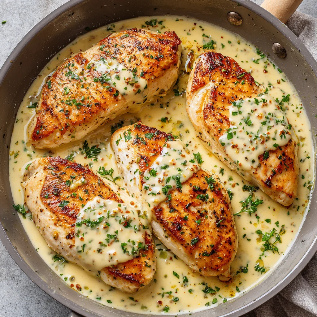 Chicken Breast with Creamy Dijon Sauce