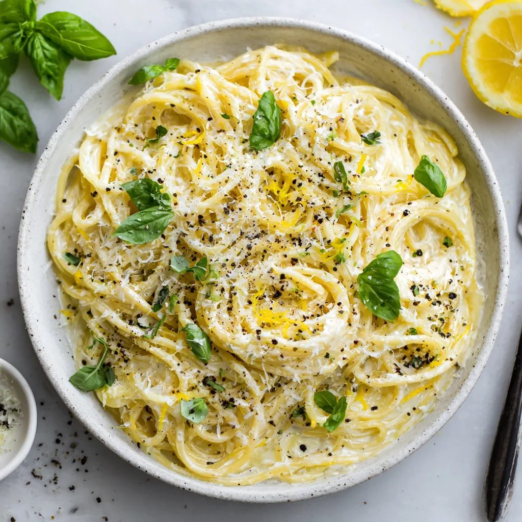 Viral Lemon Ricotta Pasta – Creamy Italian TikTok Dinner Recipe