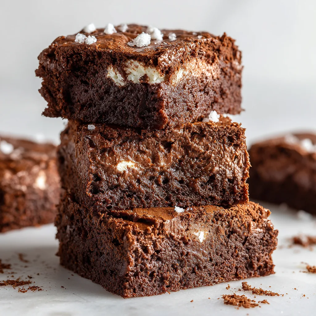 Fudgy Greek Yogurt Brownies