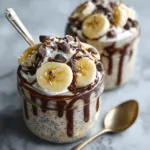 Chunky Monkey Overnight Oats – Easy High Protein Breakfast Idea