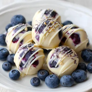 Frozen blueberry Greek yogurt bites arranged on parchment paper.