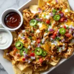 Loaded BBQ Chicken Nachos for Game Day – Easy Crowd-Pleasing Dinner Idea