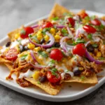 Loaded BBQ Chicken Nachos for Game Day – Easy Crowd-Pleasing Dinner Idea