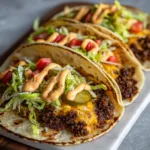 Viral Smash Burger Tacos – Crispy Smash Style