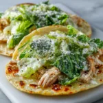 Chicken Caesar Smash Tacos – Easy Dinner Idea