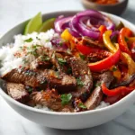 High-Protein Steak Fajita Bowl