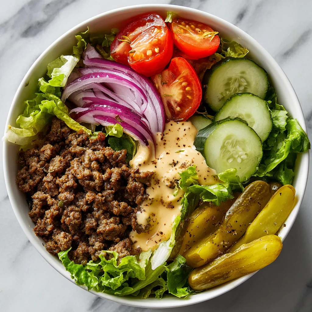 Easy Burger Bowls (Healthy Low-Carb Dinner Idea)