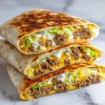Viral Keto Crunchwrap Recipe – Low Carb High Protein Healthy Dinner Hack