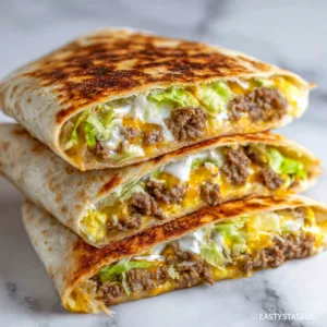 Viral Keto Crunchwrap Recipe – Low Carb High Protein Healthy Dinner Hack