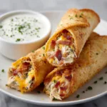 Keto Chicken Bacon Ranch Taquitos – Low Carb High Protein Dinner