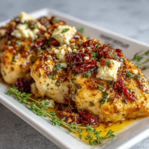 Hot Honey Feta Chicken – Easy Healthy Dinner Recipe for Busy Weeknights