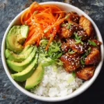 Healthy Sticky Chicken Bowls – Easy Healthy Dinner & Lunch Meal Prep