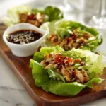 Healthy Chicken Lettuce Wraps (Low Carb, High Protein & Meal Prep)
