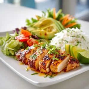 Fiesta Lime Chicken with Avocado – Healthy Chicken Dinner Recipe