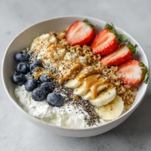 TikTok Cottage Cheese Protein Bowl โ Easy High Protein Breakfast