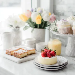 Easy Spring Desserts Roundup