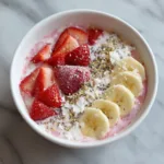 Strawberry Protein Smoothie Bowl – Easy Healthy Protein Breakfast