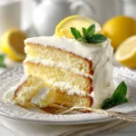 Italian Lemon Cream Cake Recipe - Light & Fluffy Bakery Style Dessert