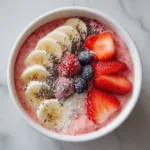 Strawberry Protein Smoothie Bowl – Easy Healthy Protein Breakfast