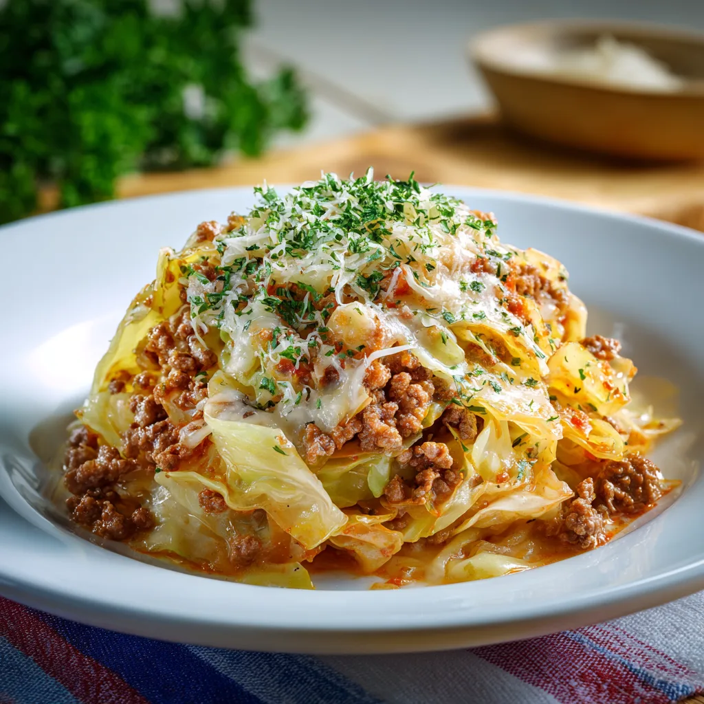 Low Carb Cabbage & Ground Beef Meals