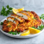 Air Fryer Parmesan Crusted Chicken