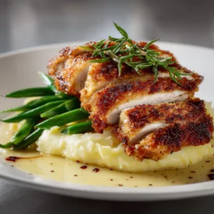 Longhorn Parmesan Crusted Chicken - Baked Easy Oven Recipe