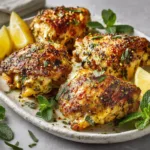 Best Yogurt Marinated Chicken Thighs - Oven Baked & Juicy