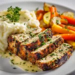 Easy Garlic Parmesan Chicken Meatloaf - Best Weeknight Dinner Recipe