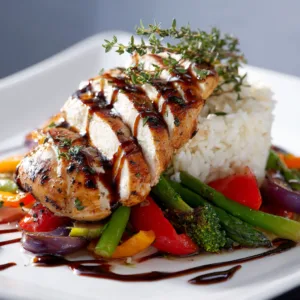 Honey Balsamic Chicken Breast – Sweet & Savory Dinner Recipe
