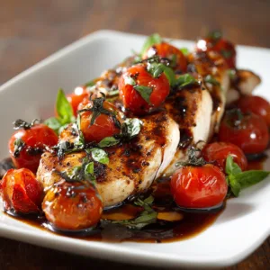 Easy Balsamic Baked Chicken Breast – Simple Healthy Dinner