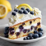 Moist Lemon Blueberry Cake Recipe from Scratch