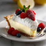 Easy Lemon Sour Cream Pie - Creamy, Tangy & No-Fuss Dessert