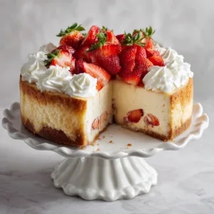 Strawberry Pound Cake Cheesecake - Ultimate Creamy Dessert Combo