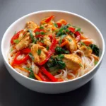 Spicy Thai Chicken Noodle Bowl 2