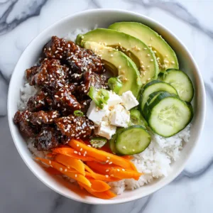 Hot Honey Ground Beef Rice Bowl Recipe – Easy High Protein Dinner Idea