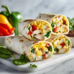 High Protein Breakfast Burritos Meal Prep | Easy Healthy Breakfast Ideas