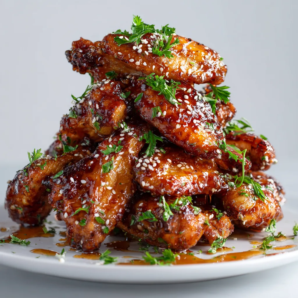 Crispy Hot Honey Chicken Wings Recipe – Sweet & Spicy Party Favorite