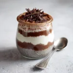 Healthy Tiramisu Chia Pudding – High Protein Breakfast Idea for Weight Loss