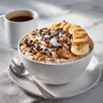 Mocha Coffee Overnight Oats – Quick High Protein Breakfast for Energy
