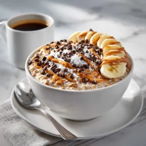 Mocha Coffee Overnight Oats – Quick High Protein Breakfast for Energy