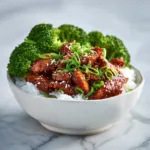 Crockpot Bourbon Chicken (Easy Slow Cooker Dinner Recipe)